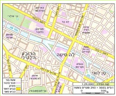 מפה 22: אזור בפריס – מרכז העיר